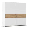 Produktbild: Schwebetürenschrank - alpinweiß - Artisan Eiche - 2 Türen - 218 cm
