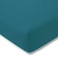 Produktbild: Estella Zwirnjersey Spannbetttuch 90x190 - 120x220 cm | cyan - blau