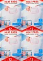 Produktbild: 8 x Wärmepads 12 Std. Wärme Wärmekissen Schmerzpflaster Wärmepflaster Heat pads