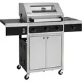 Produktbild: Tepro Gasgrill Keansburg 3 mit Seitenbrenner Schwarz-Edelstahl