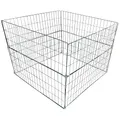 Produktbild: ESTEXO Metall Komposter Gartenkomposter 90x90x70 cm Drahtkomposter Metallgitter grün Metallkomposter Draht Welpenauslauf Auslauf Drahtgitter