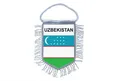 Produktbild: Wimpel fussballwimpel mini flagge fahne flaggen miniflagge usbekistan