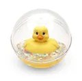 Produktbild: Fisher-Price WaterMates Entchenball, Lustige Ente in Kugel mit Konfetti, Baby Spielzeug, Spielball, Badewannenspielzeug, ab 3 Monate, 75676
