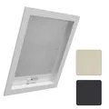 Produktbild: WOLTU Thermo Dachfenster Rollo ohne Bohren Sonnenschutz Verdunkelungsrollo mit Saugnäpfen, Thermorollo Hitzeschutz für Velux- und Roto-Fenster F04 / 204, Dunkelgrau 48x73 cm