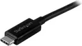 Produktbild: StarTech.com 1,0m - 3 ft USB-C Cable - M/M - USB 3,1 (10Gbps) - USB-Kabel - 24-Pin-USB Typ C (M) - 24-Pin-USB Typ C (M) - 1,0m (USB 3,1) - Schwarz - für Apple MacBook (USB31CC1M)