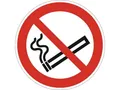 Produktbild: 10er PACK(Stk) Verbotszeichen ASR A1.3/DIN EN ISO 7010 Rauchen verboten Folie
