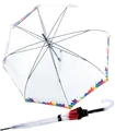 Produktbild: Knirps Damen Glockenschirm C.760 transparent Pride