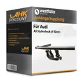 Produktbild: Für Audi A3 Stufenheck 09.2013-06.2016 WESTFALIA Anhängekupplung abnehmbar NEU