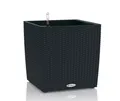 Produktbild: Lechuza Pflanzgefäß Cube Cottage 30 graphitschwarz