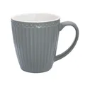 Produktbild: GreenGate Becher Alice stone grey Henkel Tasse Vintage Landhaus Shabby
