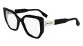 Produktbild: KARL LAGERFELD KL6174 006 BLACK/WHITE 53/17/145 Damen Brillen