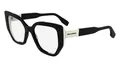 Produktbild: KARL LAGERFELD KL6174 006 BLACK/WHITE 53/17/145 Damen Brillen