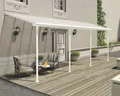 Produktbild: Terrassenüberdachung PALRAM Sierra 670 x 230 cm weiß