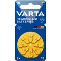 Produktbild: Varta - Hörgerätebatterie 10 / A10 / Pr70 8er-pack