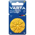 Produktbild: VARTA 24610101418 Batterie Für Hörgeräte Packung 10 Blister 8 Pile