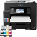 Produktbild: EcoTank ET-5805, Multifunktionsdrucker schwarz, USB, WLAN, Scan, Kopie, Fax, Duplex (Druck), Duplex (Scan)