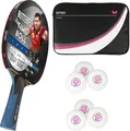 Produktbild: Butterfly Timo Boll Black Tischtennisschläger + Drive Case 2 + 2 x 40*Bälle
