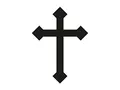 Produktbild: Plott Aufkleber Religion Kreuz 8 Sticker Holy Christian Christlich Kruzi