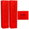 Produktbild: Schwarzkopf Igora Royal 2 x 60 ml 0-99 violett konzentrat Haarfarbe Cremefarbe S