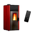 Produktbild: Anita Luft-Pelletofen 15 kW Bordeaux Sannover