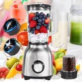 Produktbild: 600W Standmixer Edelstahl 1,5L Ice Crusher Smoothie Maker Universal Mixer Shaker