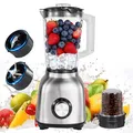 Produktbild: 600W Standmixer PC Behälter 1,5L Ice Crush Milch Shaker Smoothie Mixer Maker