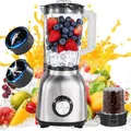 Produktbild: 2 in 1 Standmixer Smoothie Maker Ice Crusher Stand Mixer Blender Universal Mixer