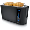 Produktbild: Arendo Stilvoller EL Toaster 4 Scheiben Touch Panel Display Schwarz