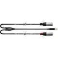 Produktbild: Cordial CFY 3 WMM-LONG Audio Adapterkabel [1x Klinkenstecker 3.5 mm - 2x XLR-...
