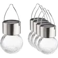Produktbild: Haushalt International 70311 Solar-hängelampe Mit Crackle Glas, 5er Set