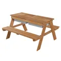 Produktbild: B-Ware roba Kindersitzgarnitur Outdoor+ mit Spielwannen, wetterfeste Massivholz 