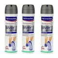 Produktbild: 3x 150ml Hansaplast Foot Expert Silver Active Anti Transpirant Fußspray 48h Fuß