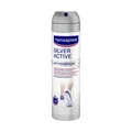 Produktbild: Hansaplast Silver activ Fußspray 150 ml Anti Transpirant 48 h Spray