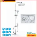 Produktbild: JOHO Shower System Round Rain Shower Set Verstellbarer Duschkopf 20CM