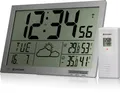 Produktbild: MyTime Jumbo LCD Wetter-Wanduhr anthrazit