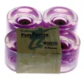 Produktbild: FunTomia Longboard FunTomia 4 Stück (LED) Longboard/Skateboard Rollen (Big Wheels)