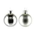 Produktbild: Weihnachtsbaumkugel  16er-Set   , silber , Glas,Aluminium Ø: 3.5