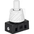 Produktbild: Druck Einbau-Ein-Ausschalter Halshöhe 6mm - weiß