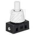Produktbild: Druck Einbau-Ein-Ausschalter Halshöhe 6mm - weiß