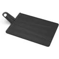 Produktbild: JosephJoseph Schneidebrett Chop2Pot Plus Large, 45 x 26,3 cm, schwarz, faltbar, Kunststoff