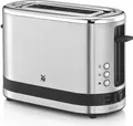 Produktbild: WMF Küchenminis 1-Scheiben Toaster Langschlitz XXl-Toast, Mini Toaster mit Brötchenaufsatz 7 Bräunungsstufen Überhitzungsschutz 600W Edelstahl matt