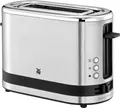 Produktbild: WMF Toaster mit eingebautem Brötchenaufsatz Edelstahl, Schwarz