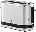 Produktbild: WMF Toaster KÜCHENminis 1-Scheiben | Single-Toaster | XXL-Toast | Brötchenaufsatz | 7 Stufen | Edelstahl matt | silber