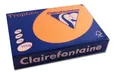 Produktbild: Clairefontaine 1765C - Ries Druckerpapier / Kopierpapier Trophee, intensive Farben, DIN A4, 160g, 250 Blatt, Orange, 1 Ries