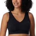 Produktbild: Schiesser BH Invisible Soft Bralette Schwarz 46 Damen