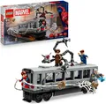 Produktbild: LEGO® Spider-Man vs. Doc Ock: Showdown in der U-Bahn (76321) Konstruktionsspielsteine, (393 St), LEGO Super Heroes, Made in Europe