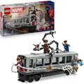 Produktbild: LEGO ǀ Marvel Spider-Man vs. Doc Ock: Showdown in der U-Bahn - Kreatives Spielzeug mit Superhelden Minifiguren - Spielzeug Zugmodell - Kinder Gesc... - Bronze