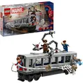 Produktbild: Lego Superhelden Marvel 76321 Spider-Man vs. Doc Ock Metro-Szene