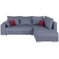Produktbild: P & B Ecksofa, Anthrazit, Textil, 3-Sitzer, Füllung: Schaumstoffflocken,Schaumstoffflocken,Schaumstoffflocken, L-Form, einmalig seitenverkehrt montierbar, 260x218 cm, Made in EU, Schlafen auf Sitzhöhe, Wohnzimmer, Sofas & Couches, Wohnlandschaften, Ecksofas