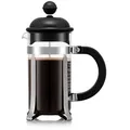 Produktbild: BODUM CAFFETTIERA 350ml - 3 Tassen - French Press Kaffeebereiter - Schwarz